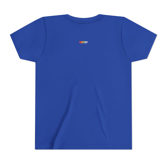 Children's True Royal Blue Short Sleeve Lightweight T Shirt