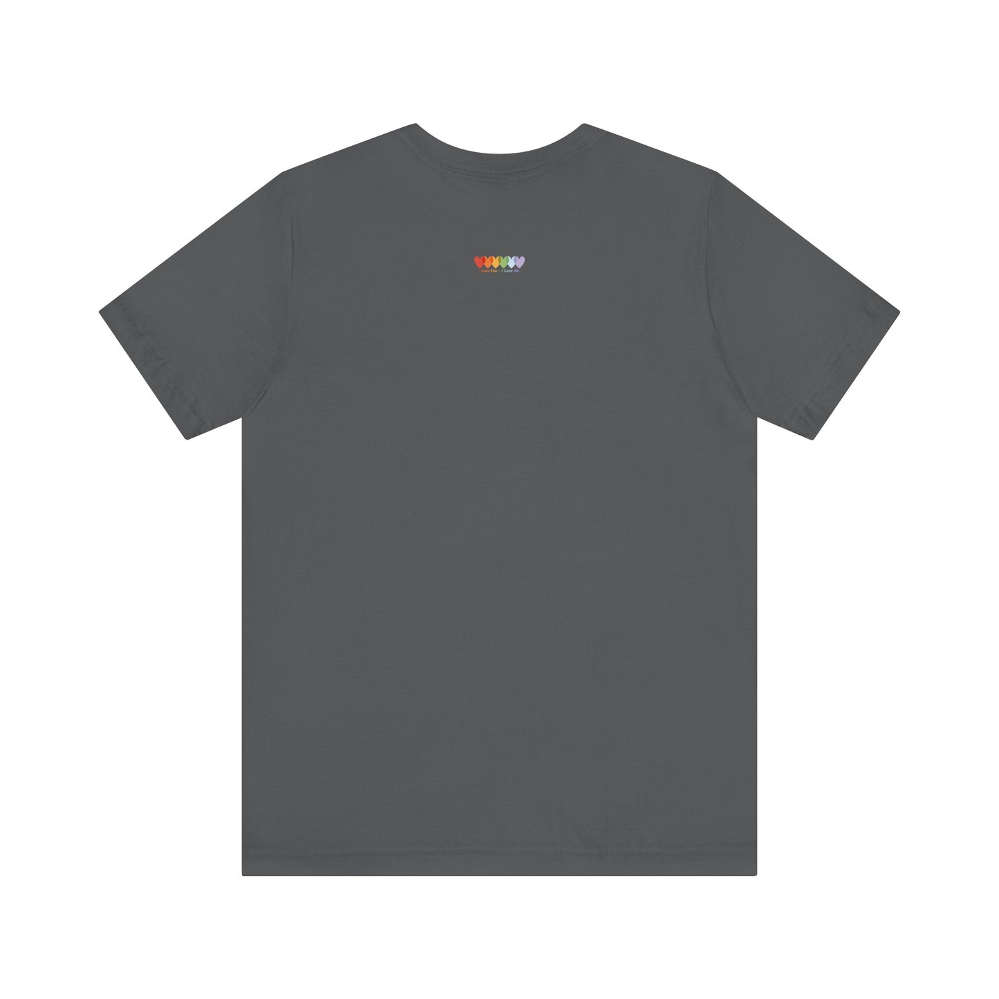 Unisex Asphalt Grey Light Blend Jersey Short Sleeve T Shirt