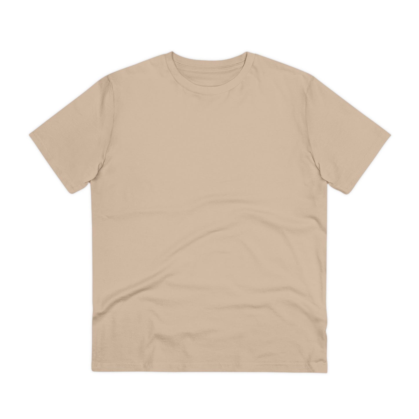 Unisex Desert Dust Brown Organic Creator T Shirt