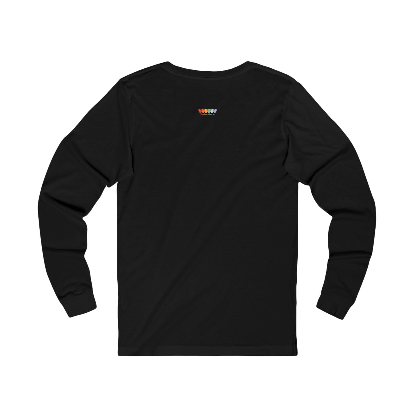 Unisex Panther Black Jersey Light Blend Long Sleeve T Shirt