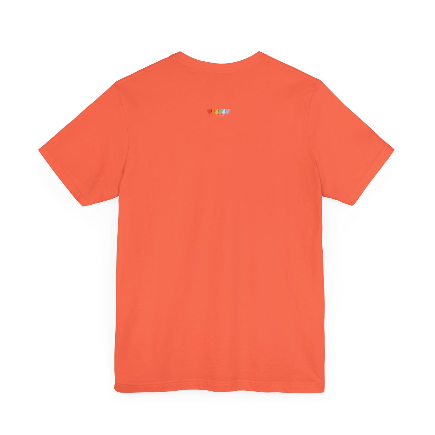 Unisex Coral Pink Light Blend Jersey Short Sleeve T Shirt