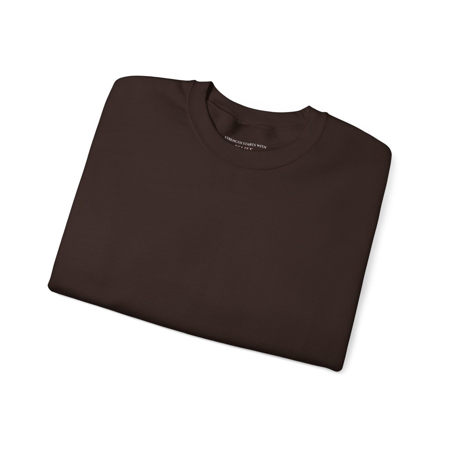 Strength Starts With Belief - Unisex Heavy Blend™ Crewneck Sweatshirt