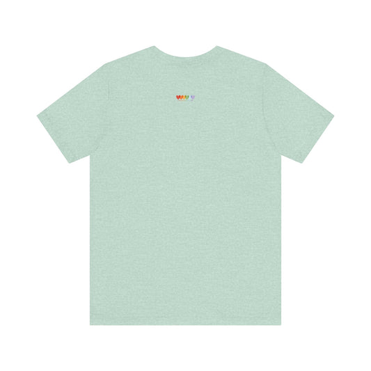 Unisex Heather Prism Mint Green Light Blend Jersey Short Sleeve T Shirt