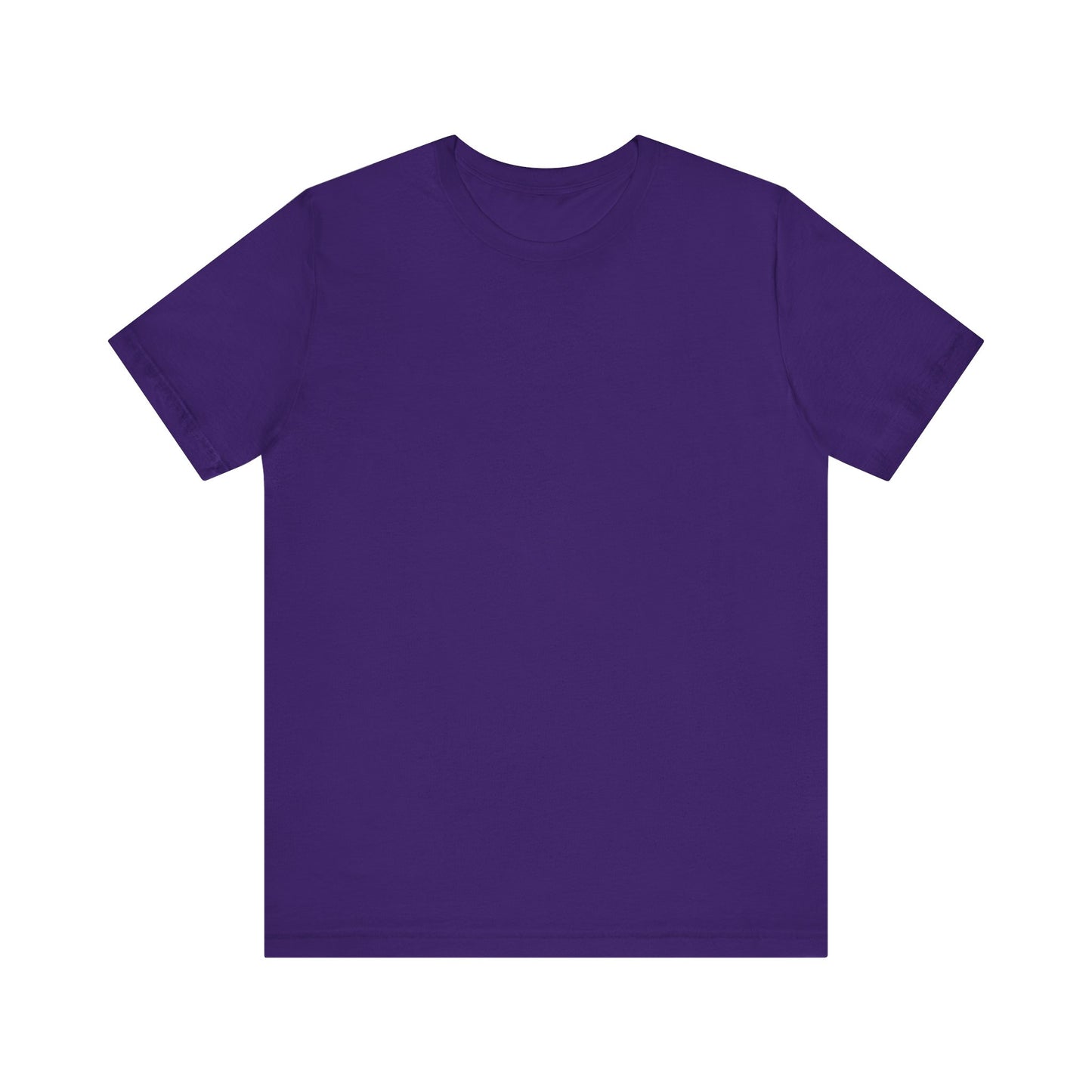 Unisex Amethyst Purple Light Blend Jersey Short Sleeve T Shirt