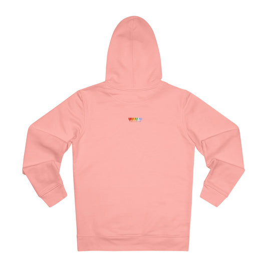 Unisex Canyon Pink Organic Heavy Blend Cruiser Hoodie