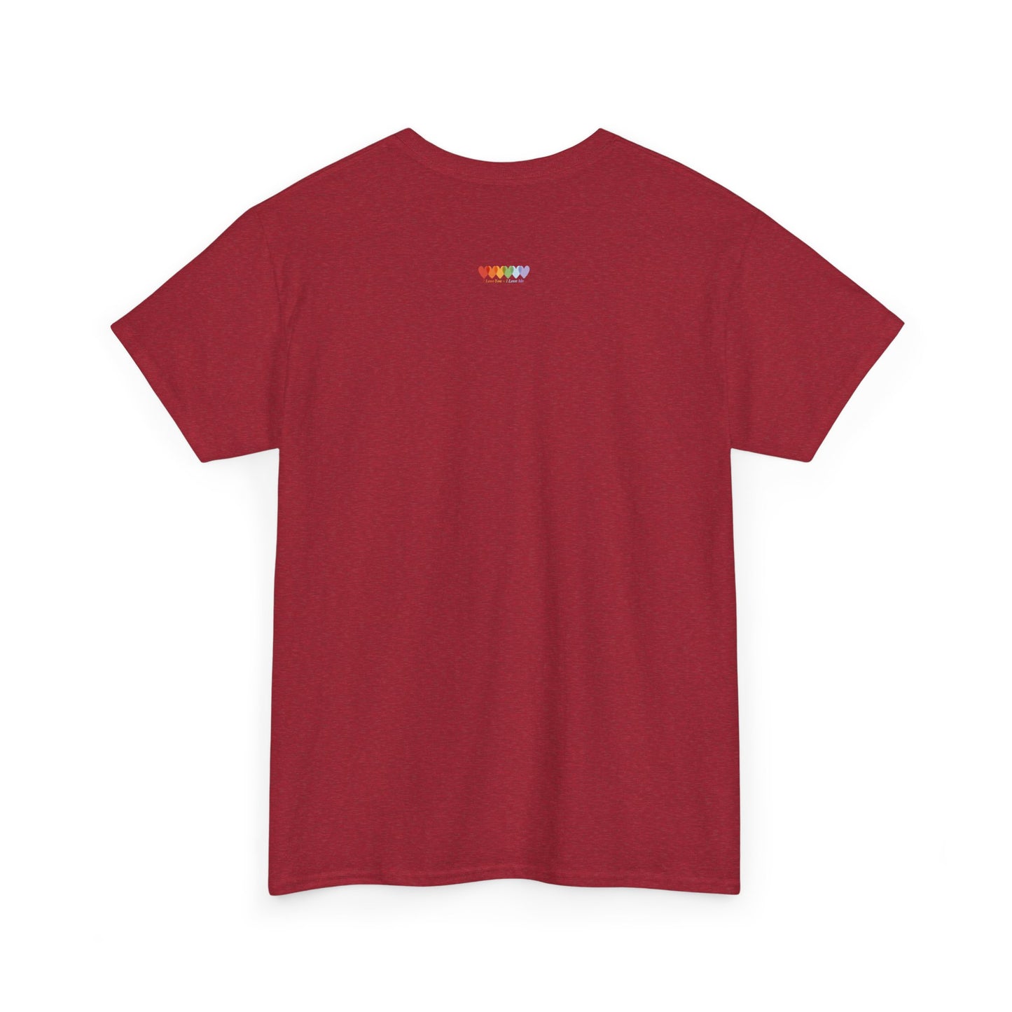 Unisex Antique Cherry Red Medium Blend Cotton Short Sleeve T Shirt