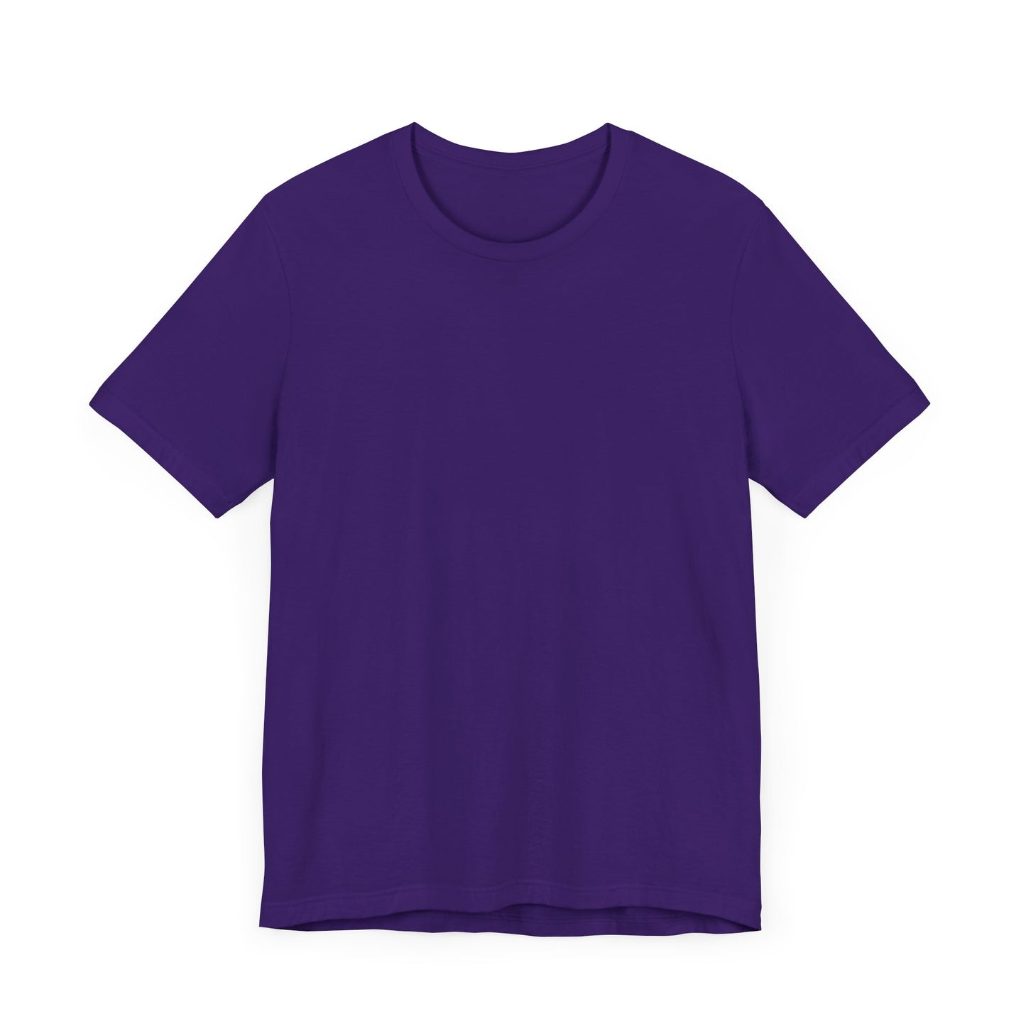 Unisex Amethyst Purple Light Blend Jersey Short Sleeve T Shirt