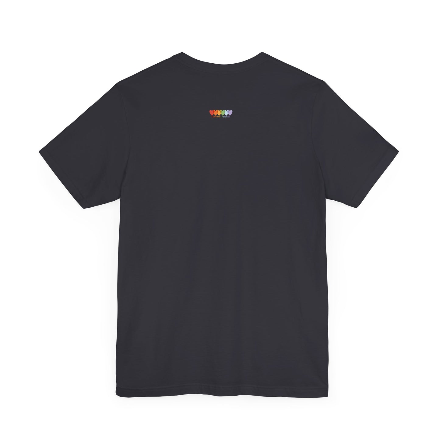 Unisex Dark Grey Light Blend Jersey Short Sleeve T Shirt