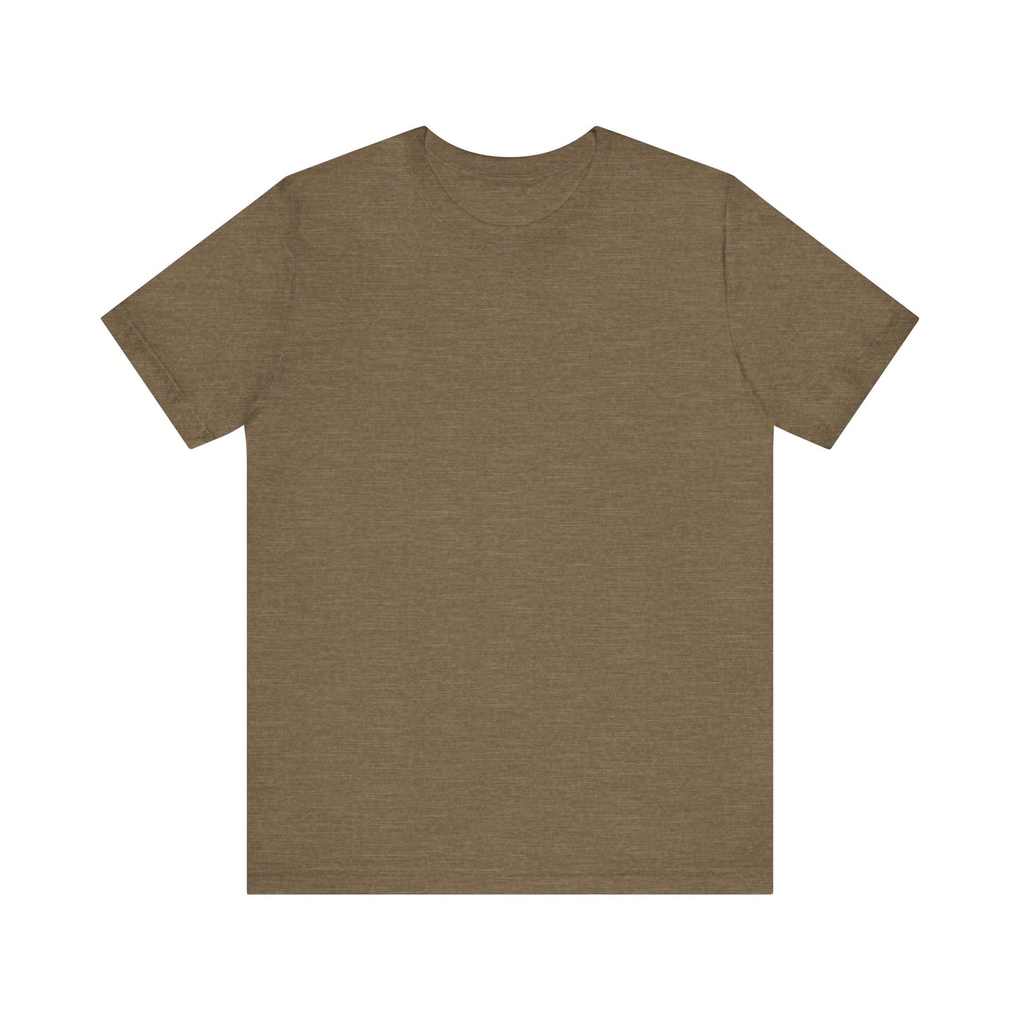 Unisex Heather Olive Green Light Blend Jersey Short Sleeve T Shirt