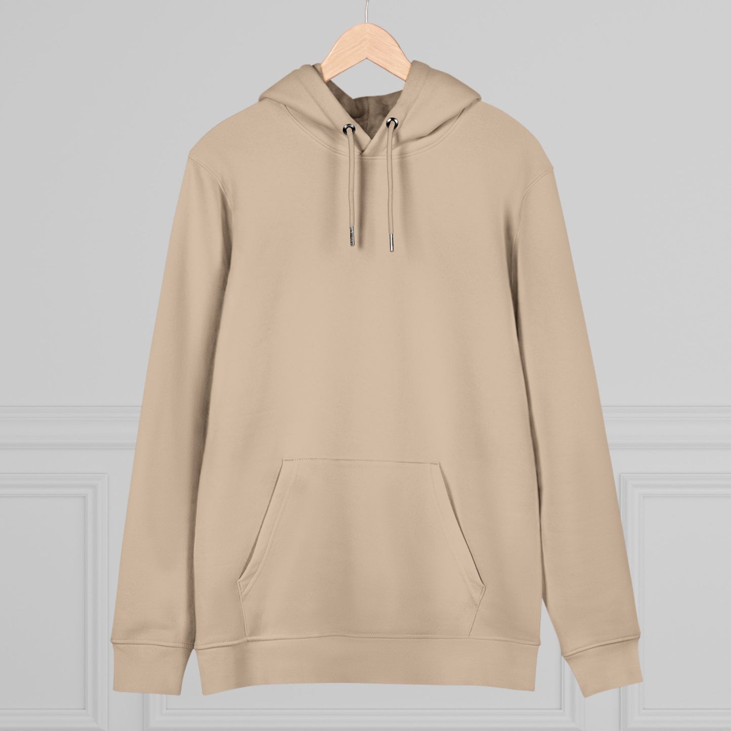 Unisex Desert Dust Brown Organic Heavy Blend Cruiser Hoodie