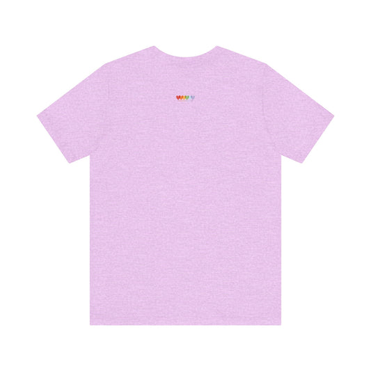 Unisex Heather Prism Lilac Light Blend Jersey Short Sleeve T Shirt