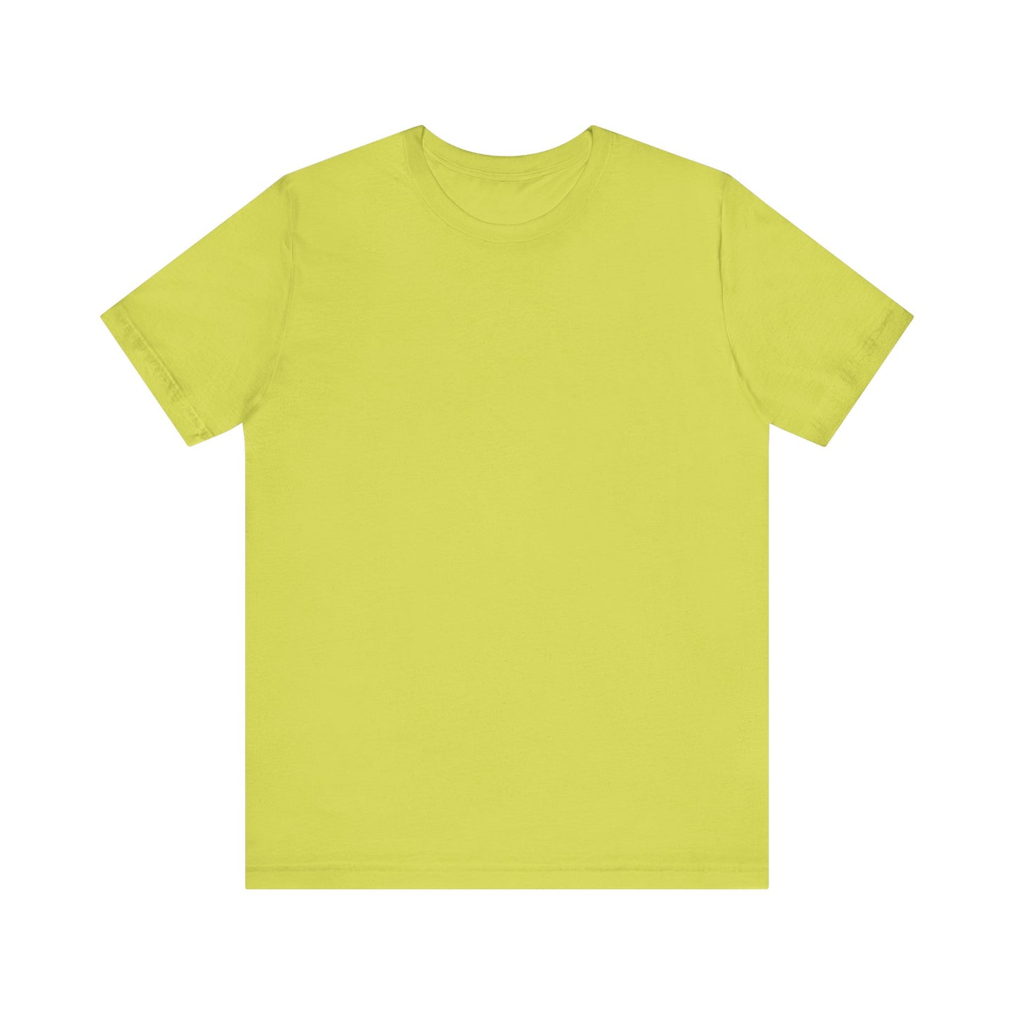 Unisex Strobe Yellow Light Blend Jersey Short Sleeve T Shirt