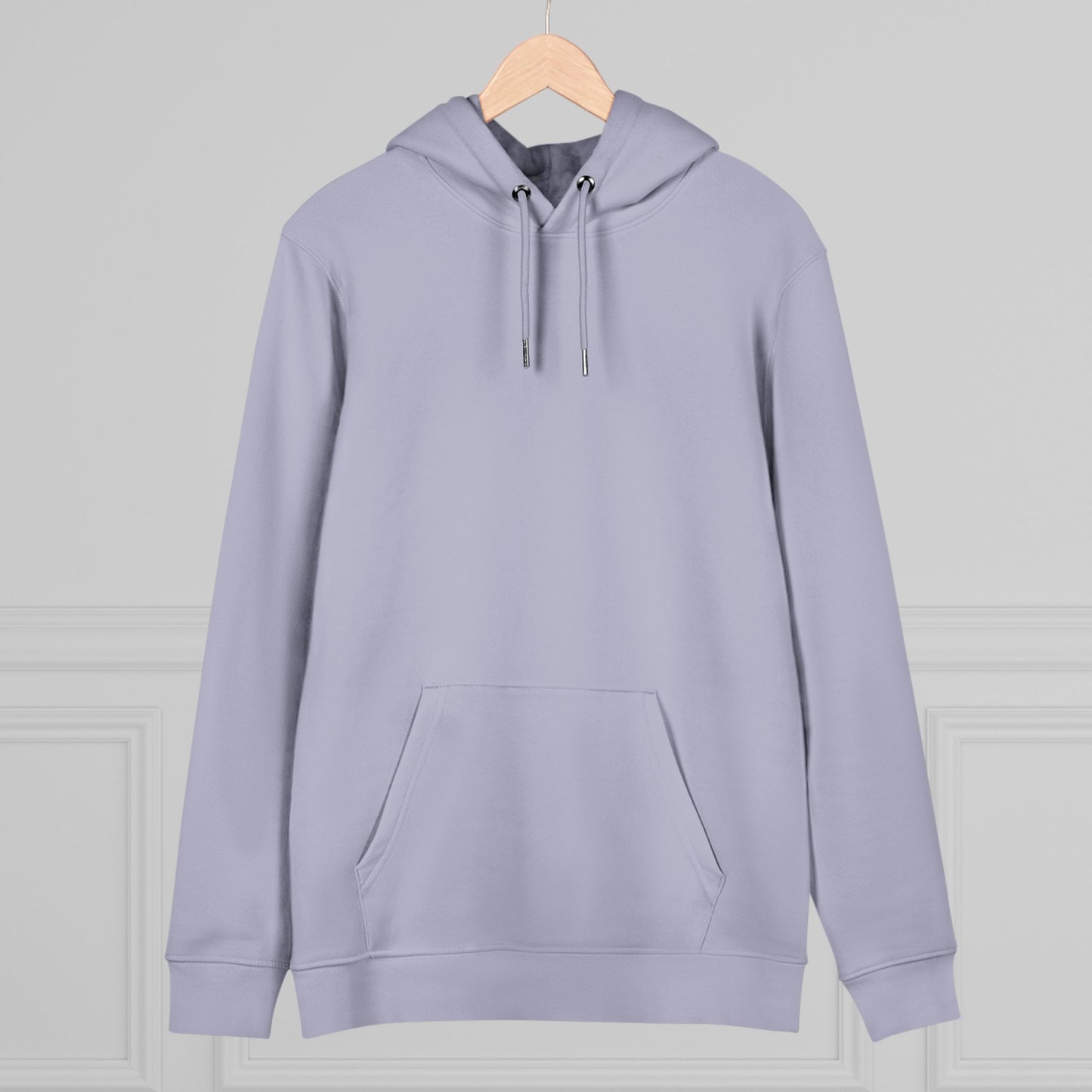 Unisex Lavender Purple Organic Heavy Blend Cruiser Hoodie