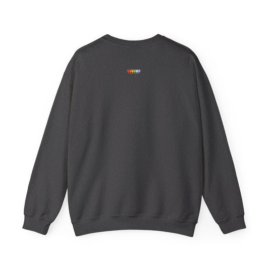 Unisex Stormy Heather Grey Medium Heavy Blend ™ Crewneck Sweatshirt