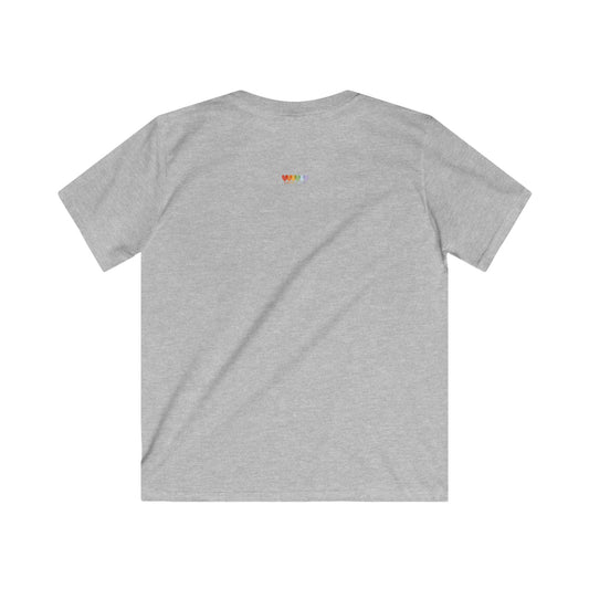 Childrens Sport Grey Light Blend Softstyle T Shirt