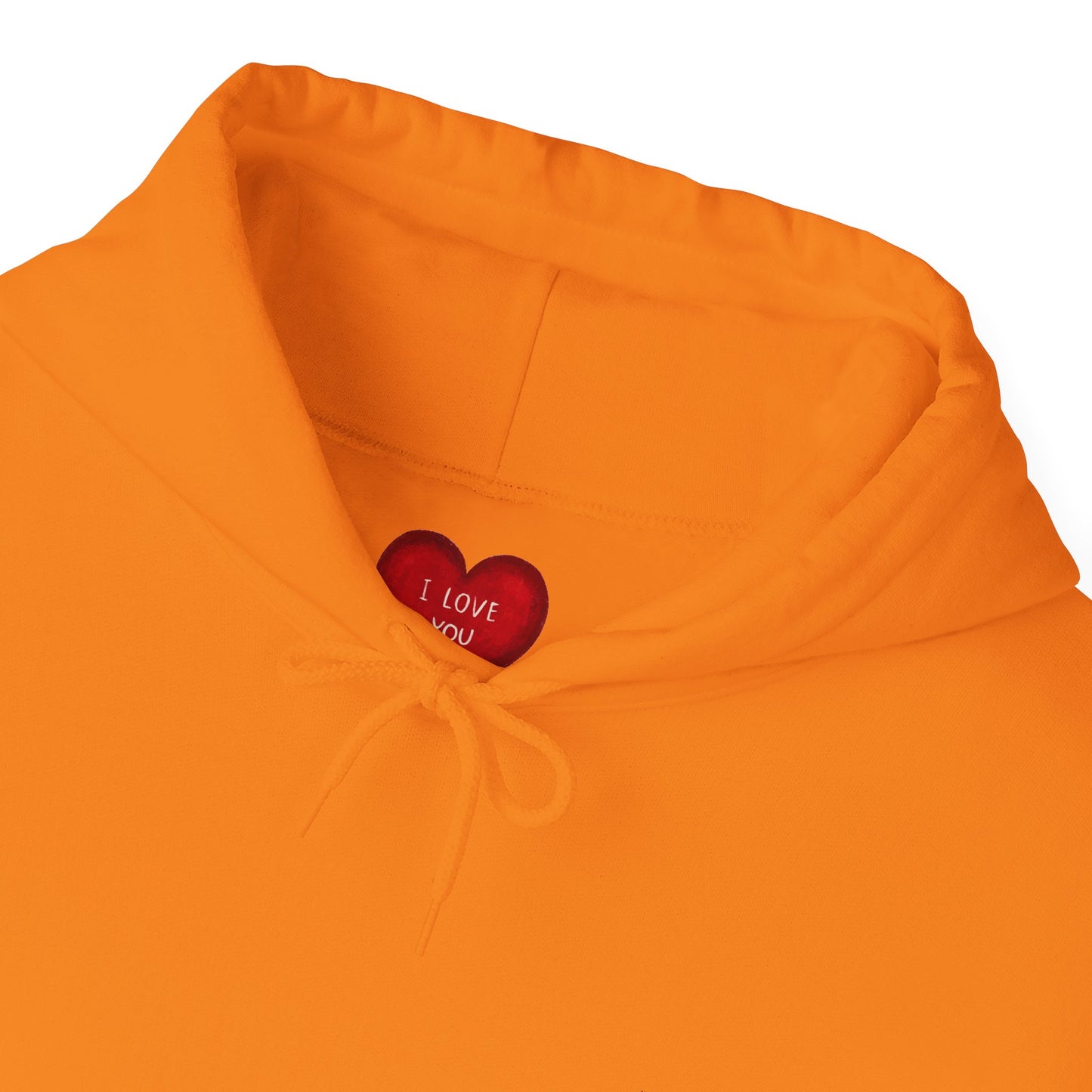 HEART I Love You - Unisex Heavy Blend™ Hooded Sweatshirt