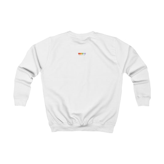 Children's Arctic White Medium-Heavy Blend Sweatshirt