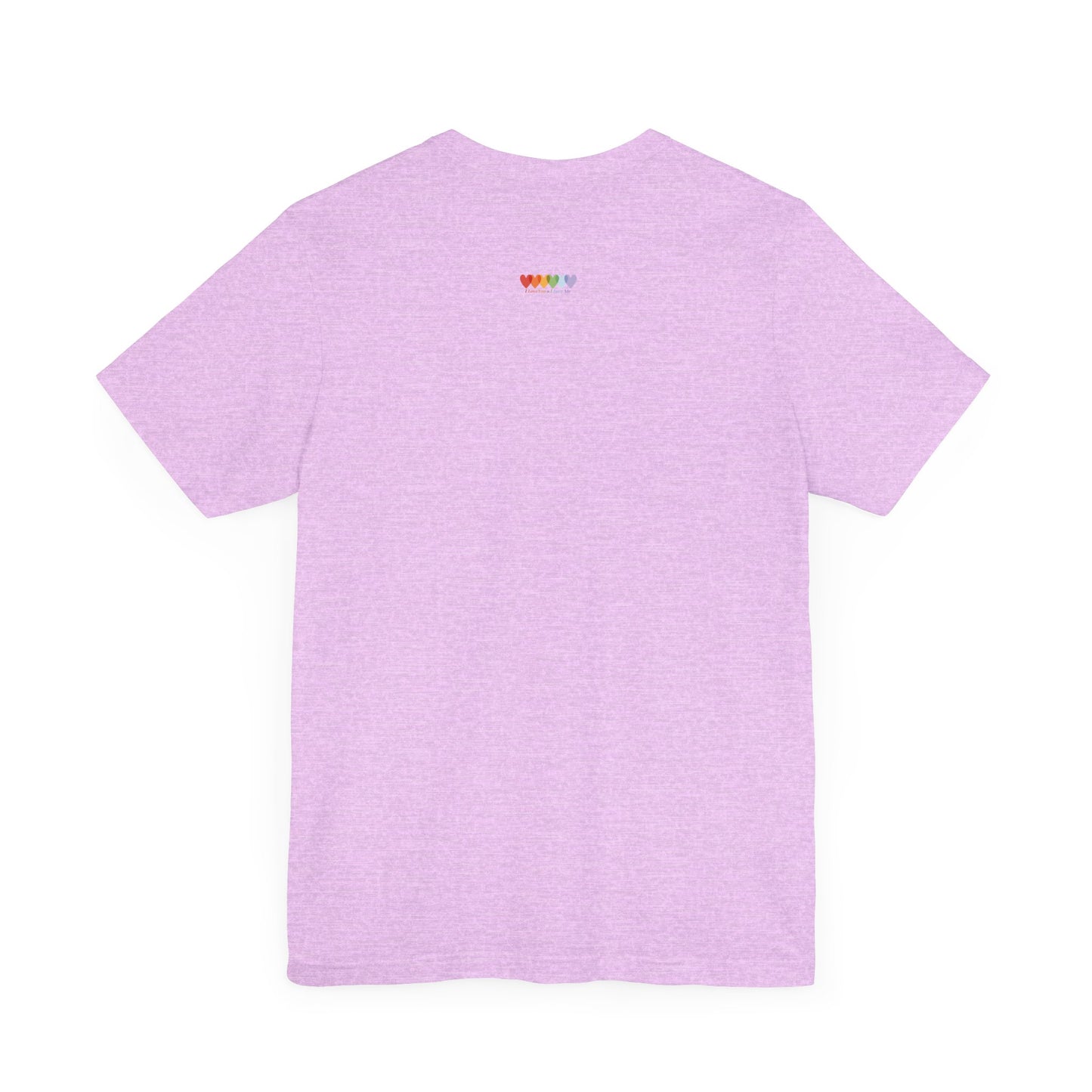 Unisex Heather Prism Lilac Light Blend Jersey Short Sleeve T Shirt