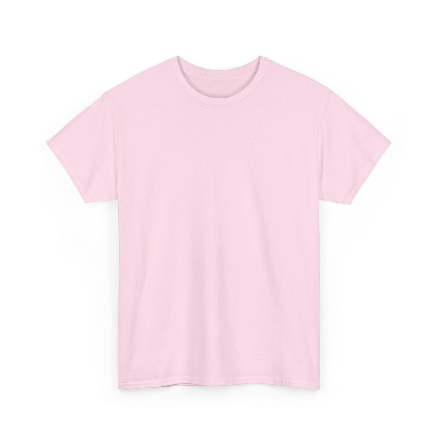 Unisex Ice Cream Pink Medium Blend Cotton Short Sleeve T Shirt