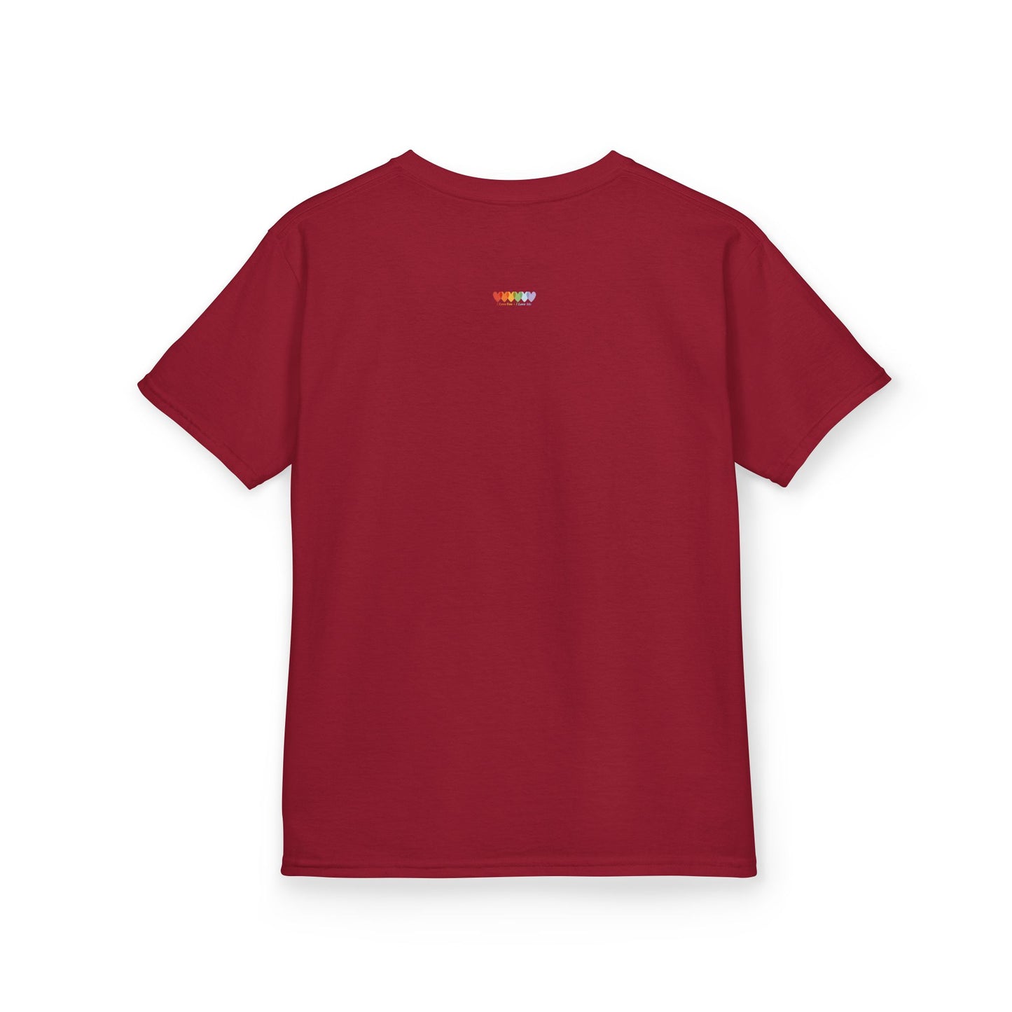 Children's Cardinal Red Heavy Cotton™ T Shirt