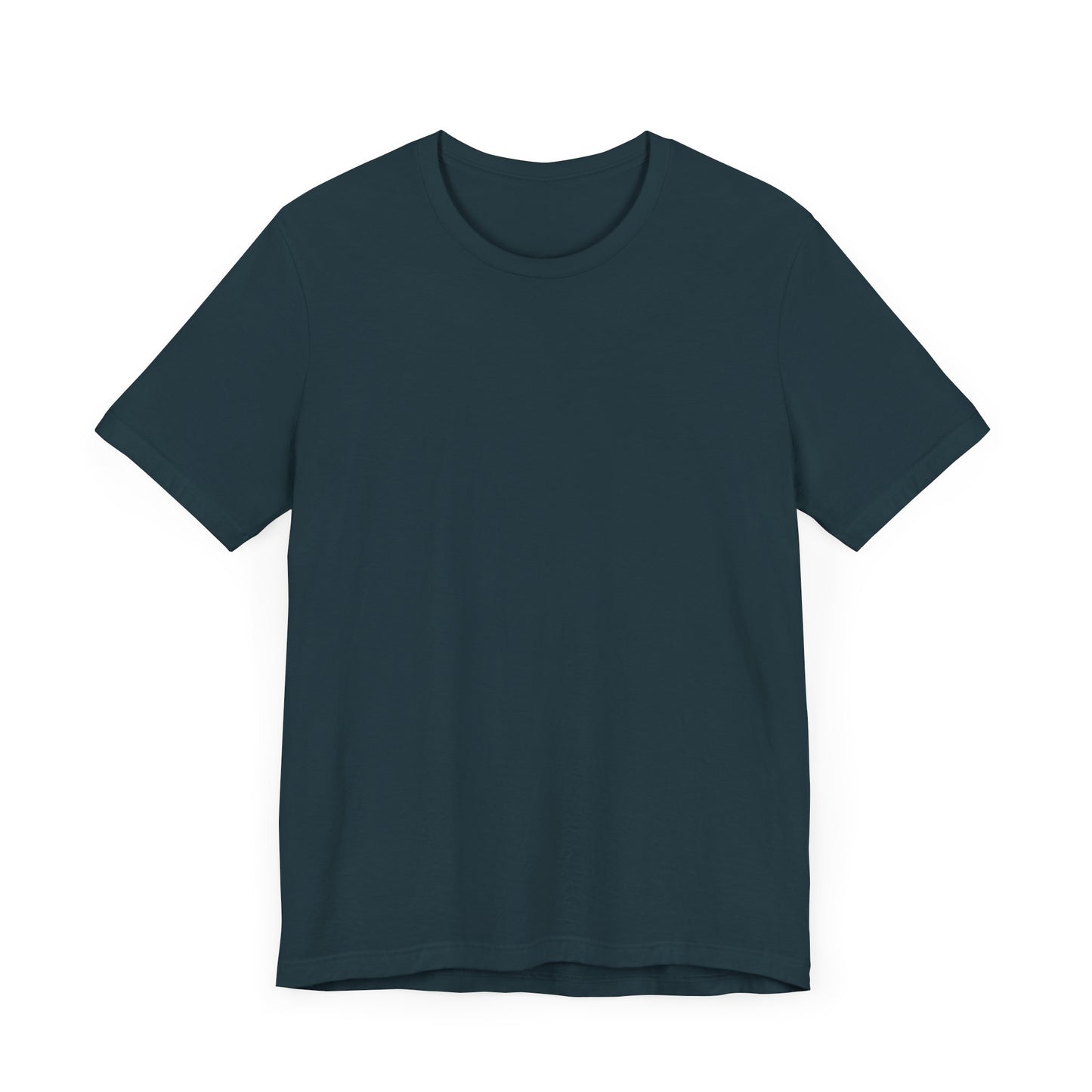 Unisex Atlantic Blue Light Blend Jersey Short Sleeve T Shirt