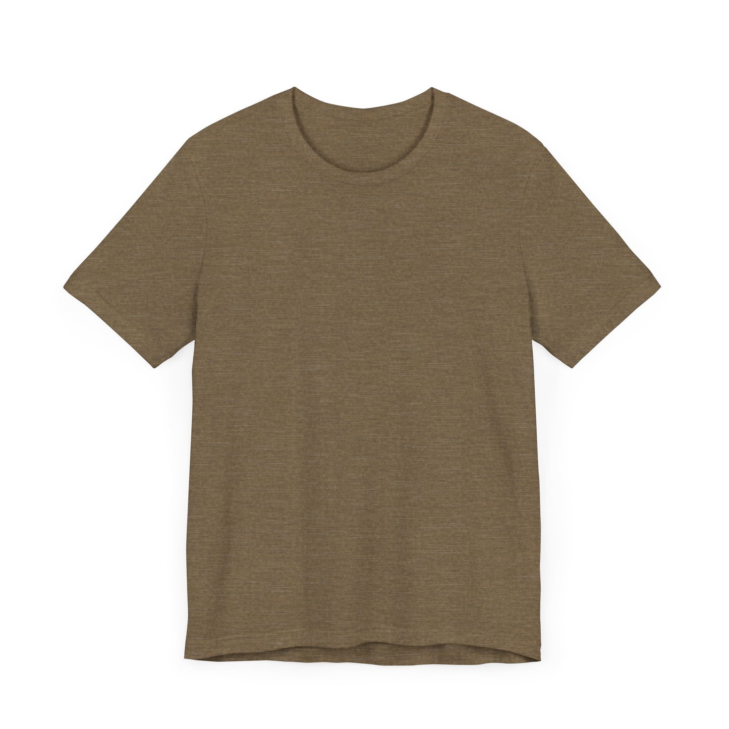 Unisex Heather Olive Green Light Blend Jersey Short Sleeve T Shirt