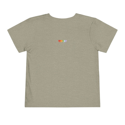 Toddler's Heather Stone Grey Short Sleeve Light Blend T Shirt