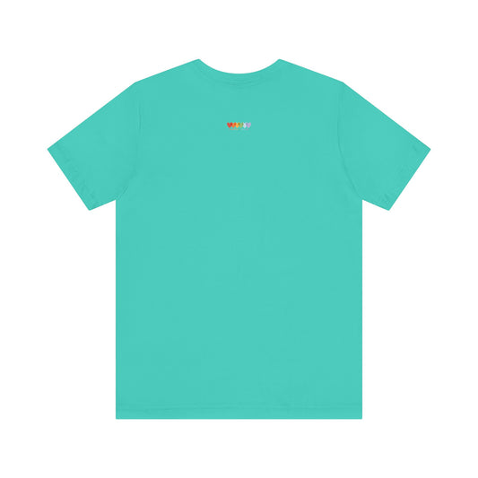 Unisex Teal Green Light Blend Jersey Short Sleeve T Shirt