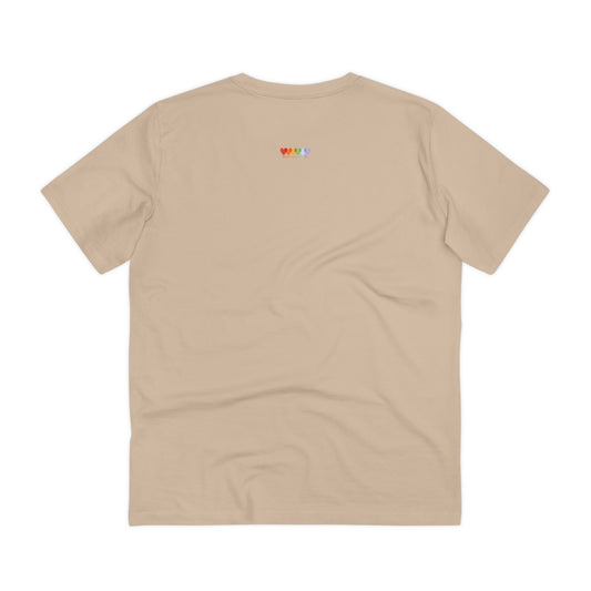 Unisex Desert Dust Brown Organic Creator T Shirt