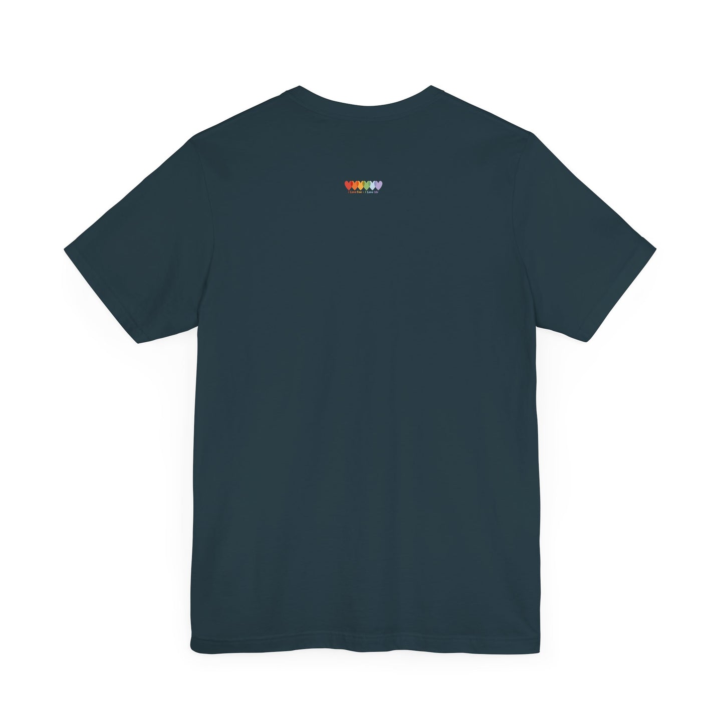 Unisex Atlantic Blue Light Blend Jersey Short Sleeve T Shirt