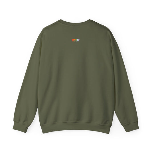 Unisex Military Green Medium Heavy Blend ™ Crewneck Sweatshirt