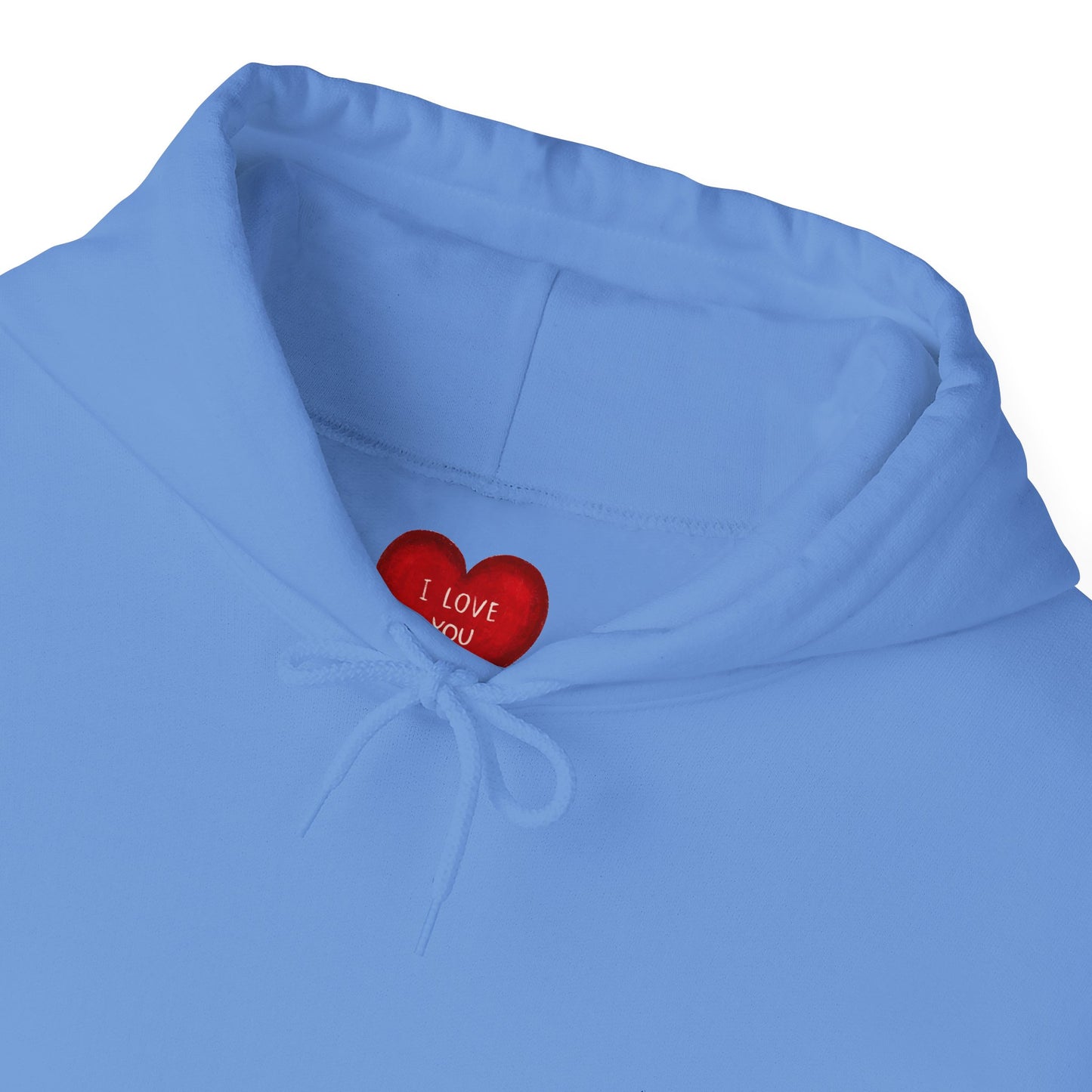 HEART I Love You - Unisex Heavy Blend™ Hooded Sweatshirt