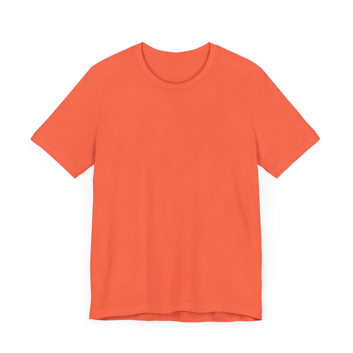 Unisex Coral Pink Light Blend Jersey Short Sleeve T Shirt