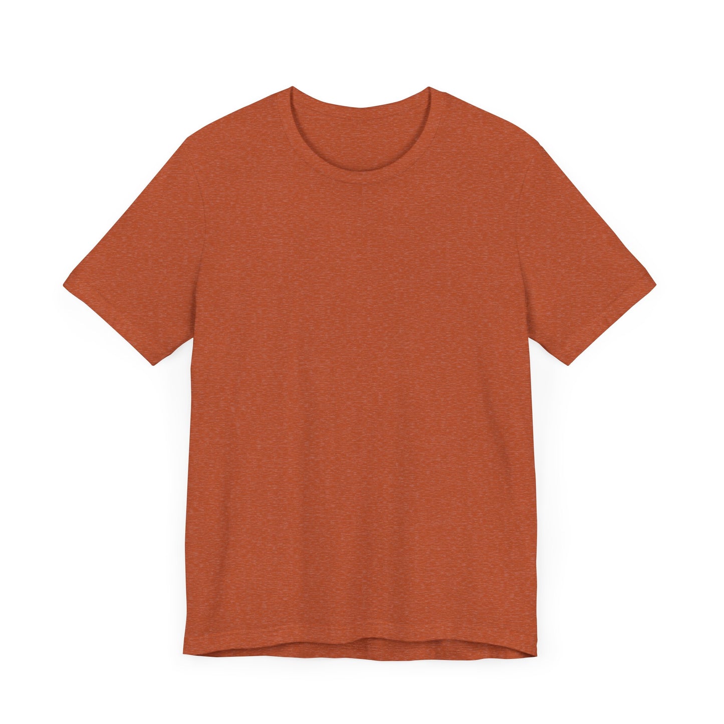 Unisex Heather Autumn Brown Light Blend Jersey Short Sleeve T Shirt