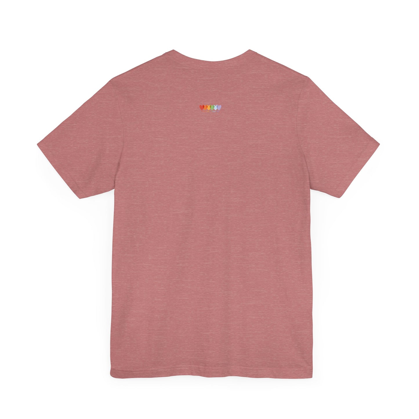 Unisex Heather Mauve Light Blend Jersey Short Sleeve T Shirt