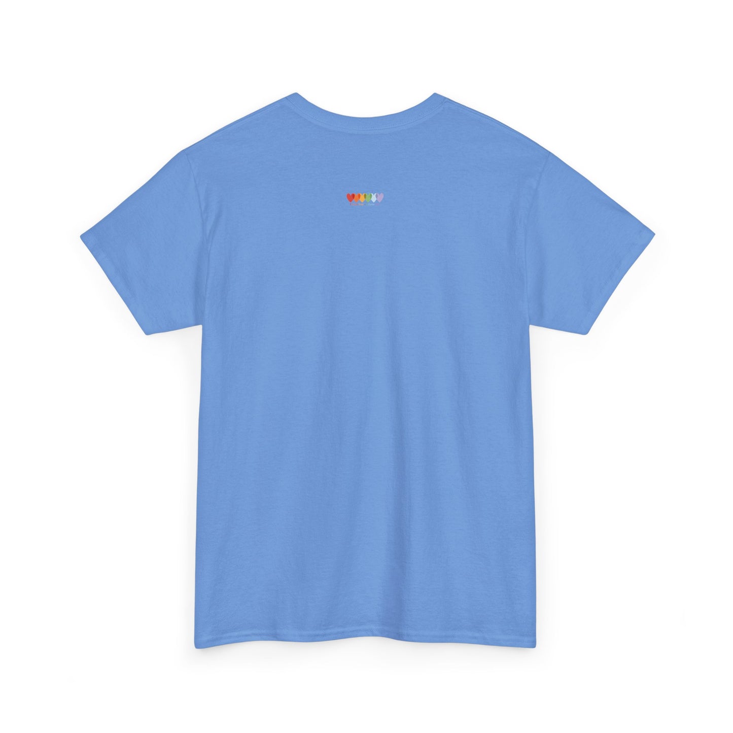 Unisex Carolina Blue Medium Blend Cotton Short Sleeve T Shirt