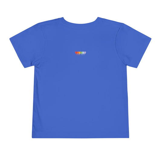 Toddler's True Royal Blue Short Sleeve Light Blend T Shirt