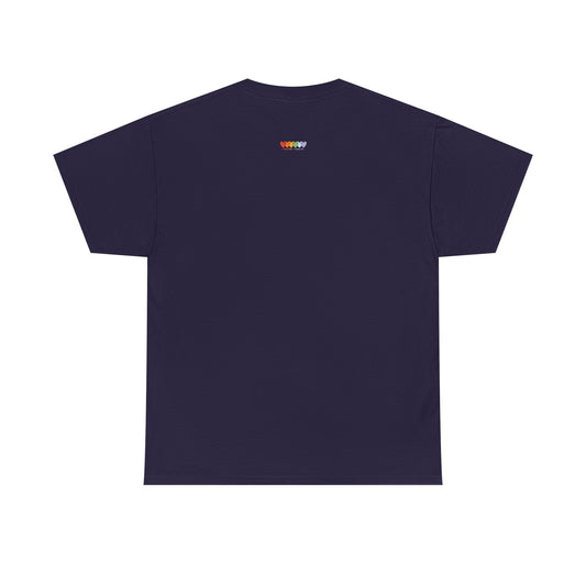 Unisex Blackberry Purple Medium Blend Cotton Short Sleeve T Shirt
