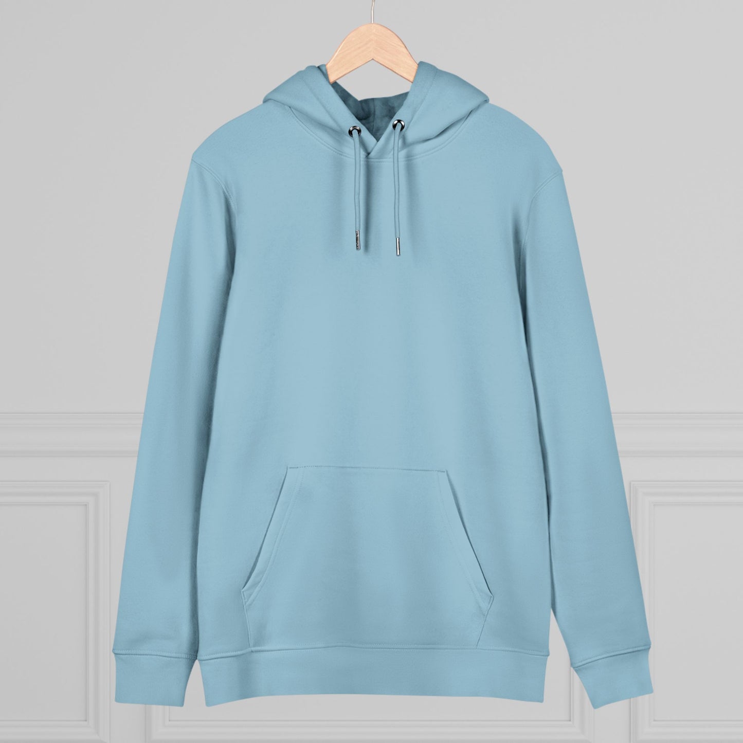 Unisex Sky Blue Organic Heavy Blend Cruiser Hoodie