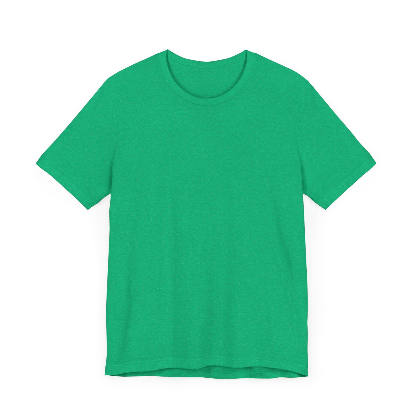 Unisex Heather Kelly Green Light Blend Jersey Short Sleeve T Shirt