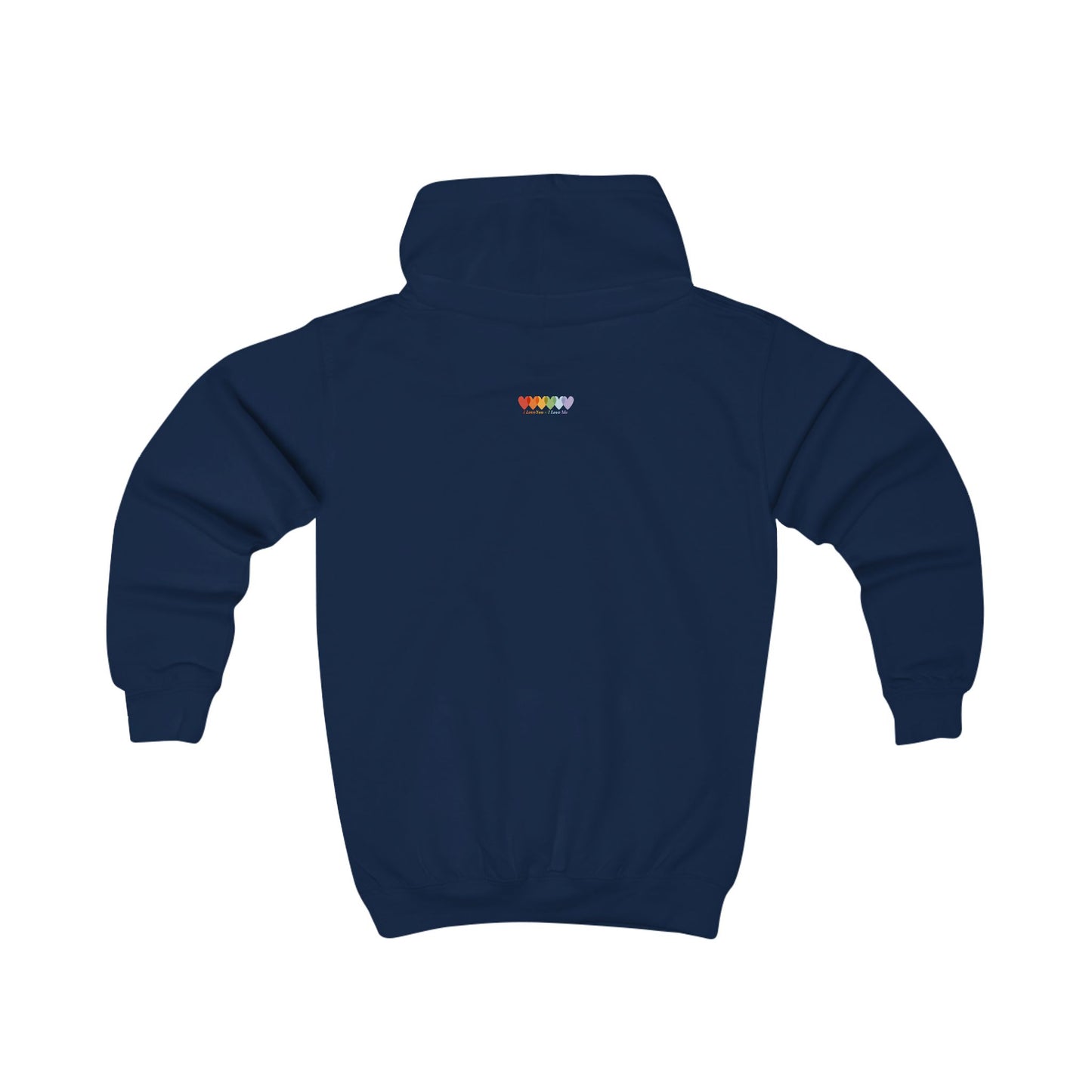 Children's Oxford Navy Blue Medium-Heavy Blend Hoodie