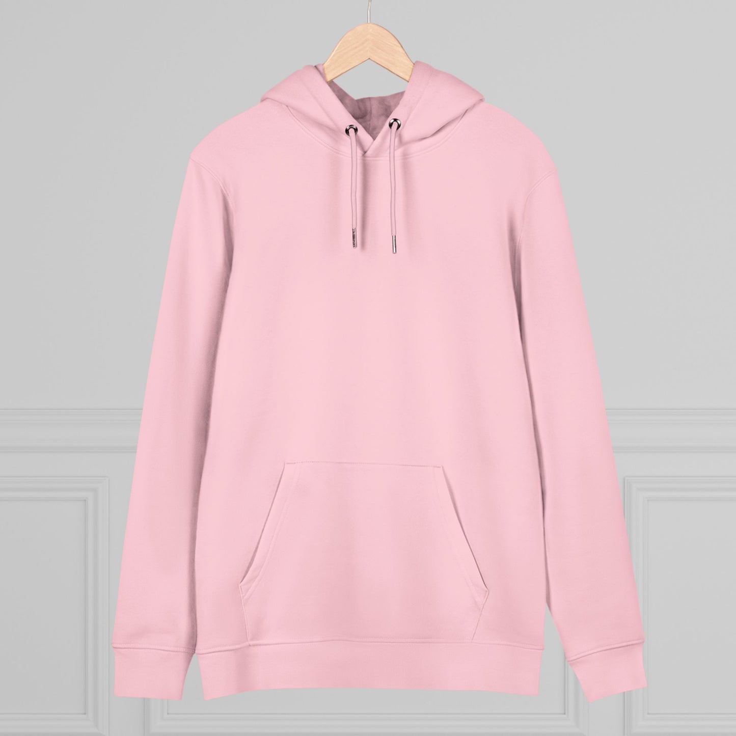 Unisex Cotton Pink Organic Heavy Blend Cruiser Hoodie