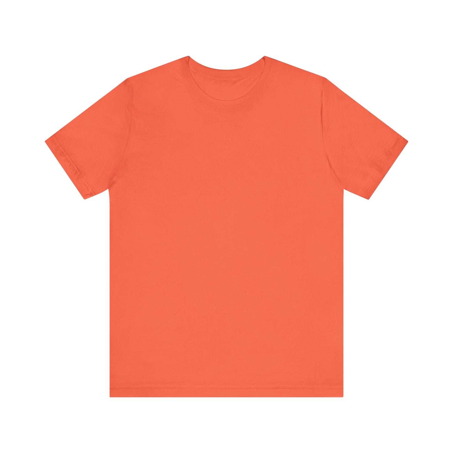 Unisex Coral Pink Light Blend Jersey Short Sleeve T Shirt