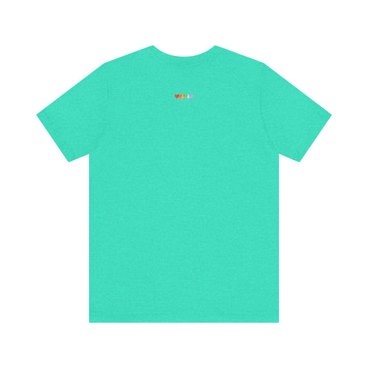 Unisex Heather Sea Green Light Blend Jersey Short Sleeve T Shirt