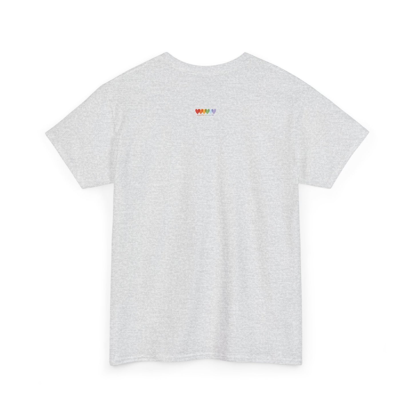 Unisex Ash White Medium Blend Cotton Short Sleeve T Shirt