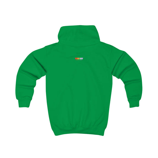 Children's Leaf Green Medium-Heavy Blend Hoodie