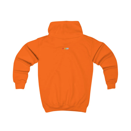 Children's Orange Crush Medium-Heavy Blend Hoodie