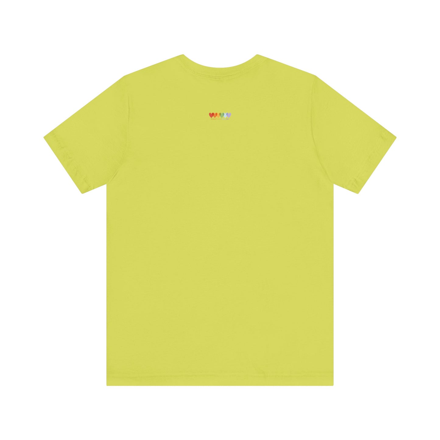 Unisex Strobe Yellow Light Blend Jersey Short Sleeve T Shirt