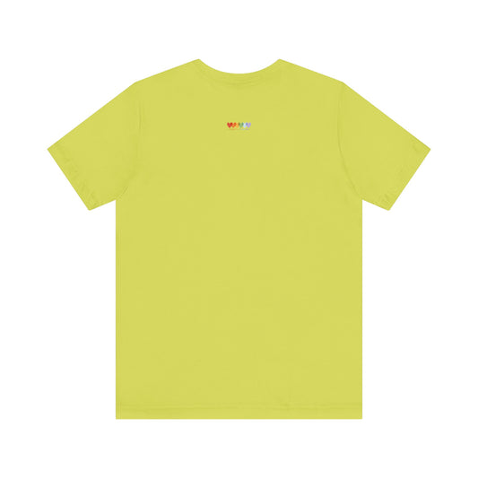 Unisex Strobe Yellow Light Blend Jersey Short Sleeve T Shirt