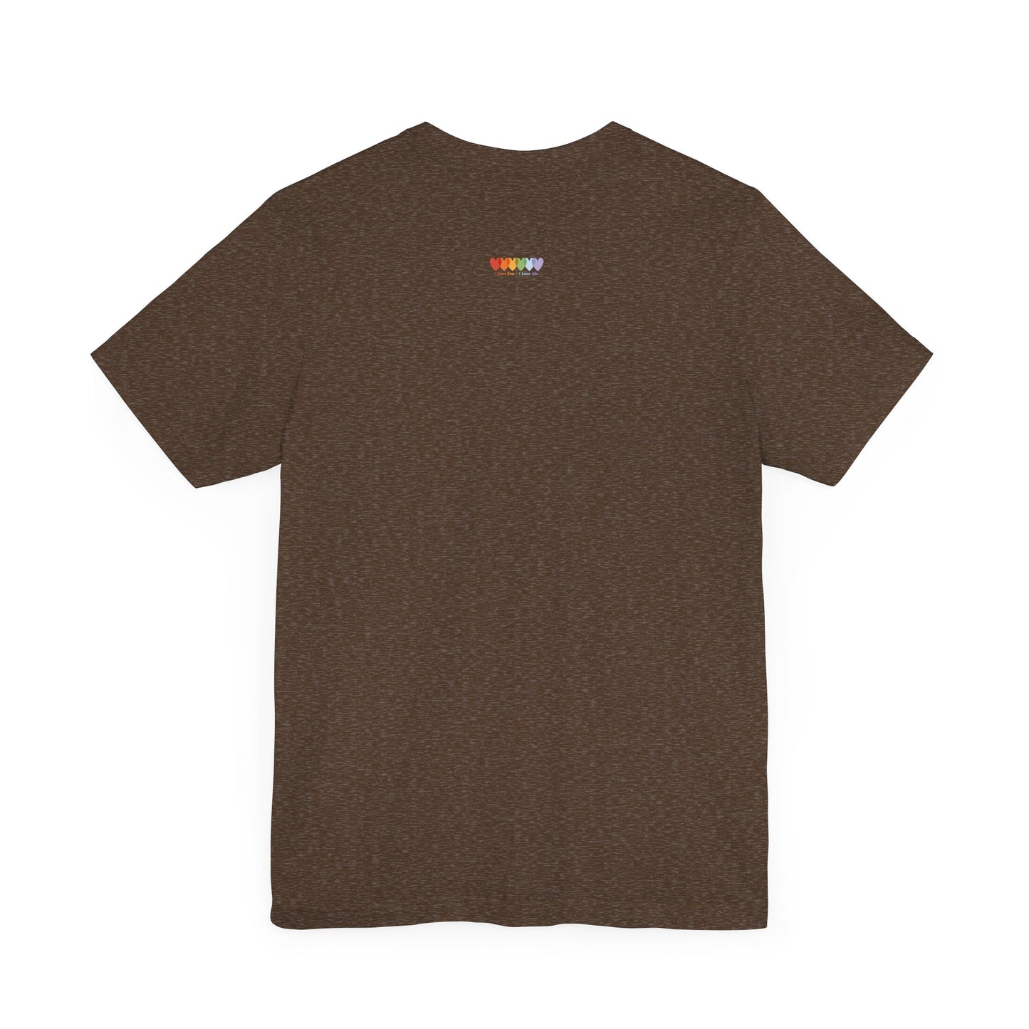 Unisex Heather Brown Light Blend Jersey Short Sleeve T Shirt